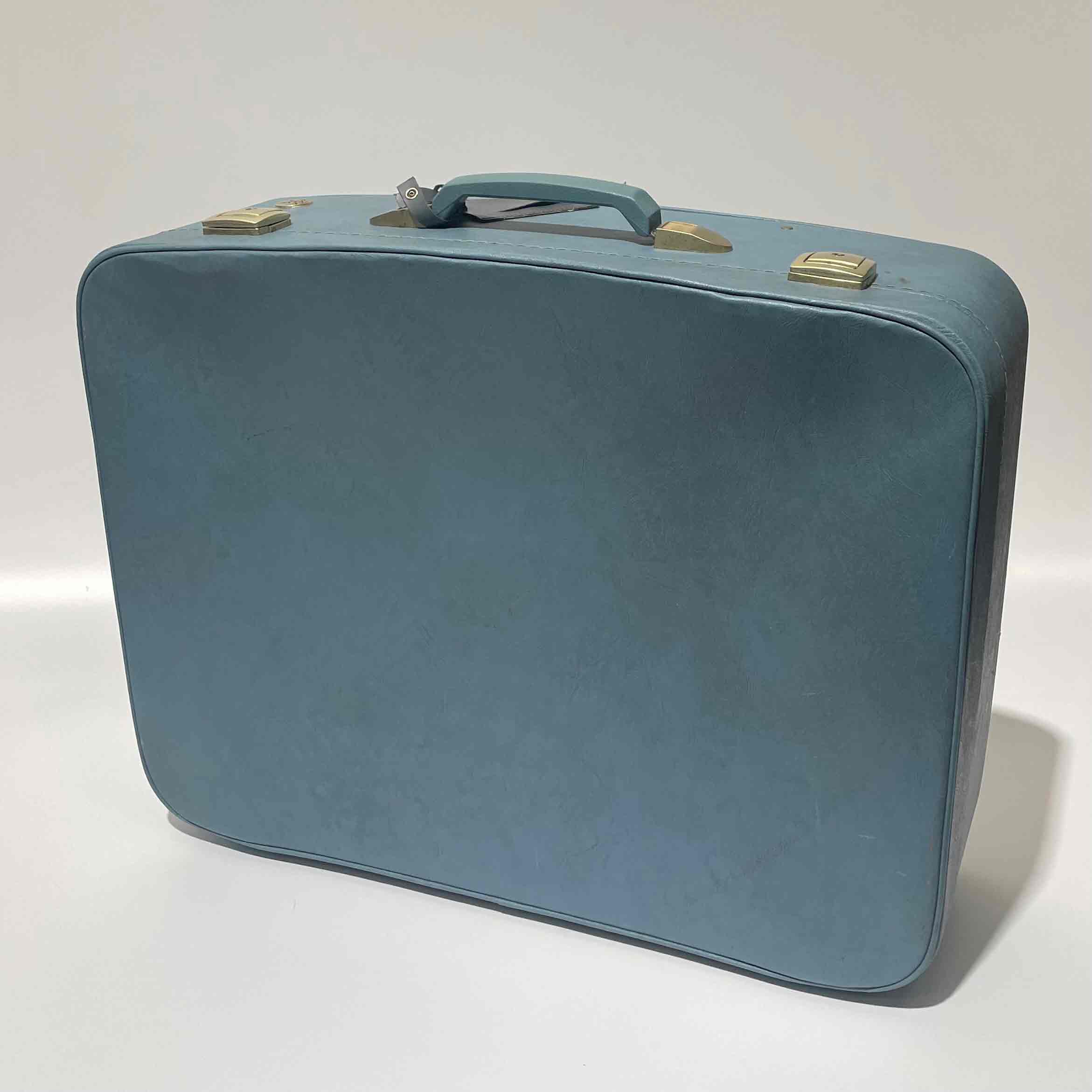 SUITCASE, Medium Blue Majestic - 1960-70s